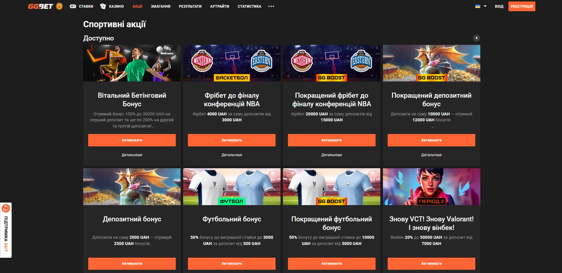 бонусы ggbet казино